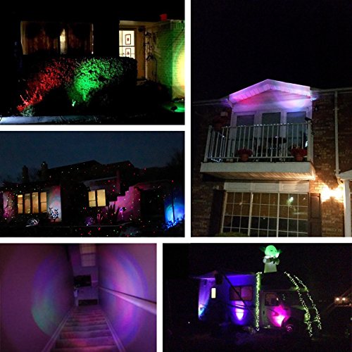 Amir Solarleuchten Garten, 200 Lummen Solar Lichter, 360 ° Einstellbar auto-on/off Flag Pole Lichter, Wasserdichte Outdoor Spot Licht, Solar Garten Lichter, Sicherheits Wand Licht für Garten, Pool, Baum, Hof, etc. (Farbe ändern) - 5