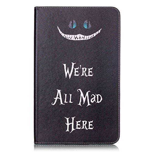 Romtronic Cute Colorful Flip Tasche PU Leder Abdeckung Stand Schutzhülle für Samsung Galaxy Tab A6 10.1 Pouces SM-T580 / SM-T585 + 1 x Schwarz Stylus (Design 10) - 2