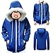 Produktbild Riou Herren Winterjacke mit Kapuze Fleece Warm Anime-Spiel Cosplay Kostüm Sweater Reißverschluss Kapuzenjacke Sportjacke