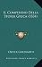 Il Compendio Della Storia Greca (1834) - Oliver Goldsmith