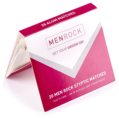 Men Rock Styptic Matches - Pack of 20