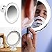 RUIMIO Makeup Mirror 7X Magnifying Lighted Makeup Mirror with Suction Base
