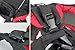 New ALLIS Baby Carrier Backpack Sling Wrap 3 Ways - Red/Black