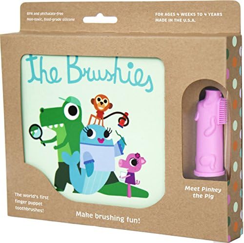 Baby and Toddler Toothbrush and Storybook - Team Member: Pinkey The Pig!