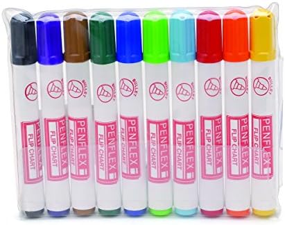 Flipchart Markers, Assorted Colours