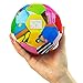 LALABABY Baby Early Learning Toys Colorful Funny Educational Stuffed Rattle Soft Ball for 0-6 Years