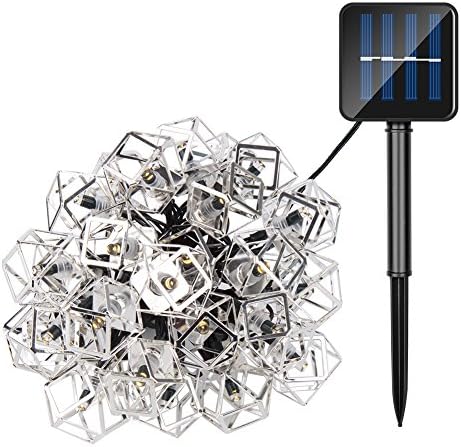 Solar String Lights, Hotchy Outdoor Solar Light String 6 Meter 30 LED Lights, Warm White Solar Lights IP 65 Waterproof for Party, Garden, Outdoor, Christmas Decoration