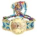 Produktbild IMJONO Van Native handgefertigt Vintage Quarz Damenuhr Dreamcatcher Freundschaft Uhren F