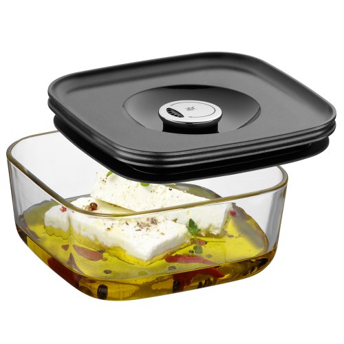 WMF Frischhalte- und Aufbewahrungssystem 15 x 15 cm Depot Fresh Cromargan Edelstahl rostfrei 18/10 Silikon spülmaschinengeeignet - 3