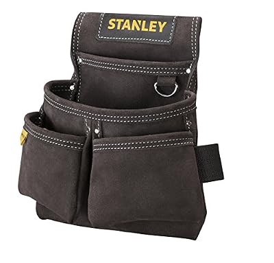 Stanley STST1-80116 Porte-outils en Cuir, Noir