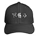 Produktbild Huseki Black ULTIMATE Walking Dead Set O Platinum Men Adjustable Peaked Baseball Caps Black