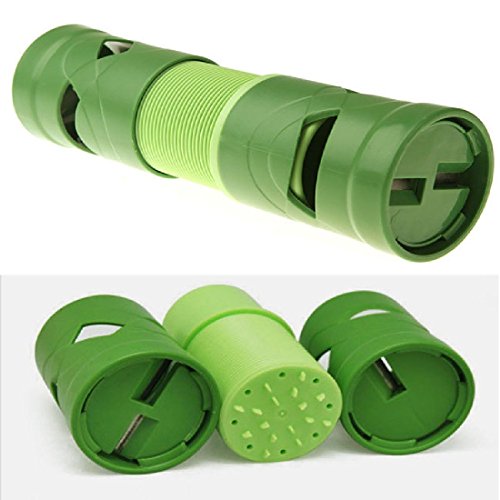 1 Stück Gemüse, Obst, Veggie Twister Cutter Slicer Küchenverarbeitung Werkzeug Garnieren Obst & Gemüse Werkzeuge zufällige Farbe - 5