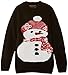 Run & Fly Unisex Baby 3D Snowman Jumper, Black, 3-4 Years