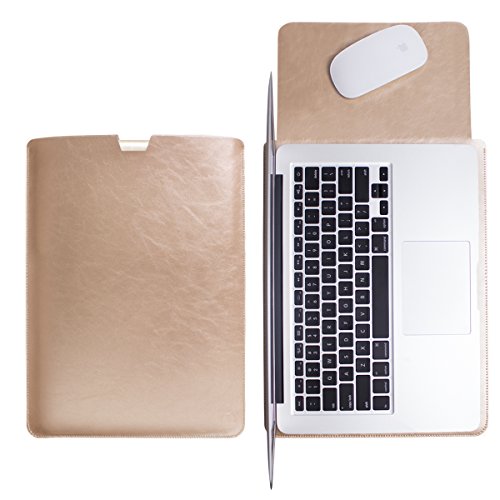 WALNEW Schlanke MacBook Pro Retina 15.4 Zoll (A1398)Hülle, MacBook Schutzhülle, Hülle, Case, Cover, MacBook Pro Retina 15.4 Zoll Hülle mit Handgriff, geschütztes Inneres und externes Mousepad