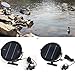 Produktbild Leyeet solarbetriebene Brunnenpumpe Tauchpumpen-Kit mit 4 Spay-Heads für Teich/Vogelbad/Wasserzirkulation 2W / 3W (Color : 3w)