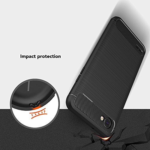 LG Q6 HÃ¼lle HandyhÃ¼lle von NALIA, Ultra Slim Silikon Case Cover, DÃ¼nne Crystal Phone SchutzhÃ¼lle, StoÃŸfeste Etui Handy-Tasche Back-Cover Bumper, TPU GummihÃ¼lle fÃ¼r LG Q-6 Smartphone - Schwarz