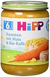 Hipp Karotten mit Mais und Bio-Kalb