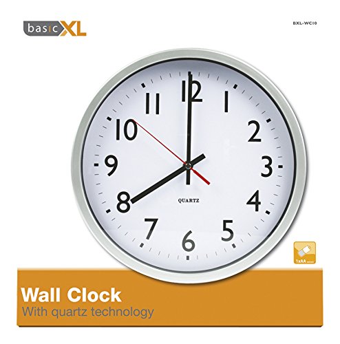 BASICXL BXL-WC10 Runde Wanduhr 30 cm - 3