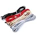 Produktbild Interesting® Micro USB Braided L Elbow 2A Fast Charger Data Cable For Samsung Android(3m/4 Pack/Black+Silver+Gold+Red)