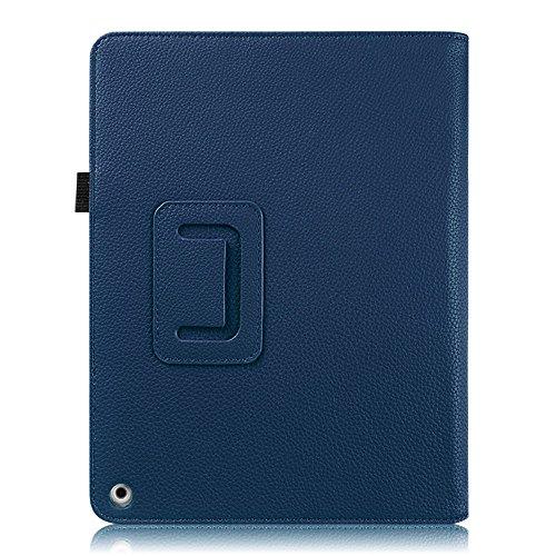 Fintie Odys Iron Hülle Case – Slim Fit Folio Kunstleder Schutzhülle Cover Tasche mit Ständerfunktion und Stylus-Halterung für Odys Iron 24,6 cm (9,7 Zoll) Tablet-PC, Marineblau - 8