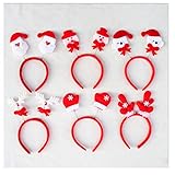 OFT 1set. Weihnachts Haarschmuck Kopfbügel Stirnband Weihnachtsschmuck