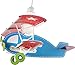 Produktbild LED Kinderlampe Flugzeuge 54002 weiß 1070lm Mädchen & Jungen Kinderzimmerlampe Deckenlampe