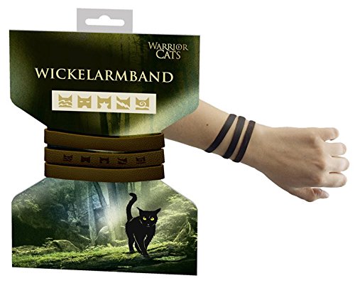 Preisvergleich Produktbild Warrior Cats Wickelarmband: 60 x 1 cm mit Druckknopf