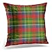 Produktbild GTBU Throw Pillow Cover Tartans Forrester Foster Plaid Kilts Blankets Scotland Ireland Decorative Pillow Case Home Decor Square 18x18 Inches Pillowcase