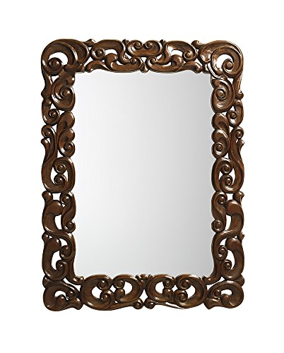 Moycor Vintage - Espejo Fly tallado, 90 x 120 cm