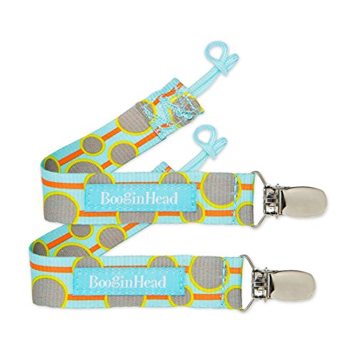 BooginHead Original PaciGrip - 2 Pack - Pacifier Holder - Green Delight