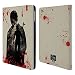 Produktbild Offizielle AMC The Walking Dead Rick Silhouetten Brieftasche Handyhülle aus Leder für Apple iPad Air