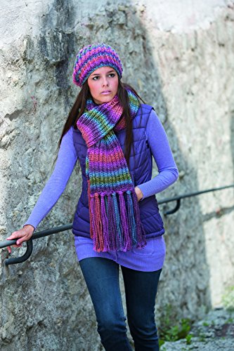Woll-Set „Perla“ Farbe Herbst (17) 3er-Set Wolle zum Stricken und Häkeln, je Knäuel 100g - 4