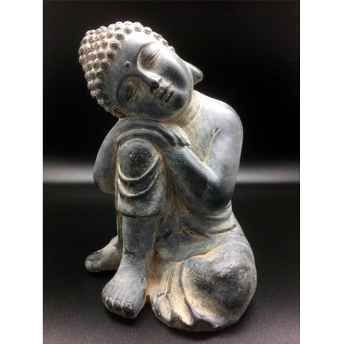 Preisvergleich Produktbild Keyzers ruhender Buddha Dekofigur