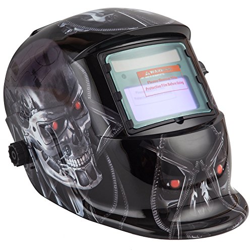 Automatik Schweißhelm + Solarzellen inkl.2 Vorsatzscheiben Schweißschirm SN859