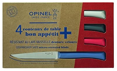 Opinel - 4 couteaux de table micro dentés