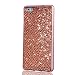 Produktbild KSHOP Hülle für Huawei p8 lite, Weiche Silikon TPU Rose Gold Glänzend Glitzer Bling Shining Luxus Schutzhülle Case Cover Taschen Schale Etui Handy Zurück mit Überzug Plating Farbig Rahmen Rose