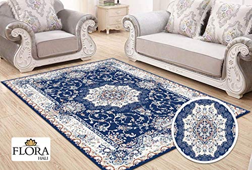 Festival Blau Gewicht 2 500g M Teppich Hohe 9 Mm Polyester
