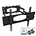 Produktbild XOMAX ® XM-WH101 TV Wandhalterung schwenkbar neigbar ausziehbar + TÜV & GS geprüft + Uniserval Halterung für Plasma LCD LED TFT Fernseher fast aller TV Hersteller + für Fernseher mit 32 37 39 40 42 46 47 48 50 52 55 58 60 65 Zoll Bildschirmdiagonale + VESA Standards 600x400, 400x400, 400x200, 200x200 und Zwischengrößen + mit abnehmbarer Wasserwaage + Wandabstand ca. 10 bis 50 cm + schwarz