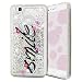 Produktbild Huawei P9 Lite Hülle, Huawei P9 Lite Silikon Schutzhülle, Anfire Bling 3D Transparent Handy Case Hülle Weich TPU Silikon Schutzhülle Kreativ Dynamisch Treibsand Liquid Fließen Flüssig Muster Schale Tasche Glitter Glitzer Ultradünnen Etui Anti-stoß Kratzfeste Case für Huawei P9 Lite (5.2Zoll) Cover - Silber Smile