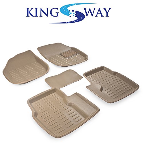 Kingsway 3D Car Mats for Hyundai Elite I-20 (Beige, PVC) RS.999 (64.00% Off) - Amazon