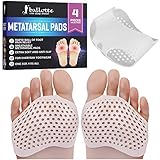 Metatarsal Pads For Sports - Ball of Foot Cushions Extra Soft Cushioning Inserts