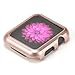 Produktbild EL-Move Apple Watch Fall Rugged Shock Resist Schutz Rüstung PC Case mit Riemen Bands für Apple Watch 38mm/42mm(42mm,Rose)