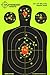 Produktbild 25 Pack – 30,5 x 45,7 cm Silhouette splatterburst sofort sehen, Target – Ihre Shots Burst leuchtende Florescent Gelb Upon Impact.