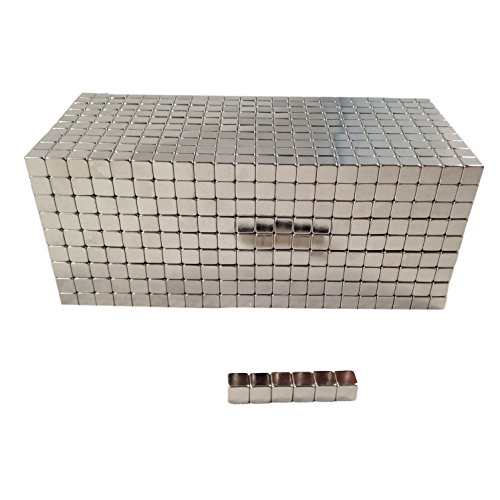 Oblique-Unique® 100 Neodym-Super-Magnete Würfel 5 x 5 x 5 mm - 2