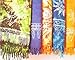 Produktbild Sarong STAMPBATIK, Pareo, Hüfttuch, Wickel-Rock, Strandtuch verschiedene Farben, Farbe: türkis