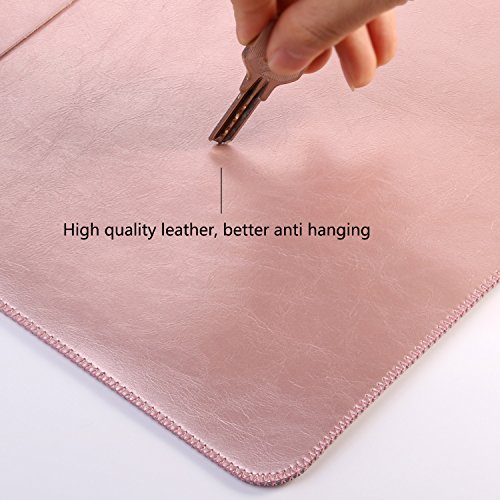 MacBook Air 13 Zoll Laptop Hülle, ZXK CO Luxus Mikrofaser Leder Laptop Tasche Wasserresistente Laptop Hülsen Beutel Abdeckung für MacBook Air &Macbook Pro 13.3 Zoll Ultra Dünn Case Cover mit Mauspad - 7