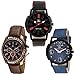 Gesture Analogue Multicolour Dial Combo Of Three Beautiful Watches for Men - GA-7400 RS.799.00