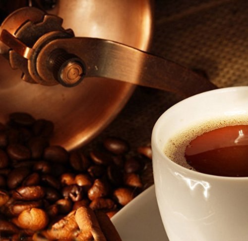 PuTwo Kaffeemühle manuelle Handkaffeemühle mit Keramikmahlwerk,stufenlos einstellbar,Kapazität Max. 40 g - 5
