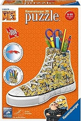Ravensburger - 11262 - Puzzle - 3D - 108 Pièces - Sneaker Moi, Moche et Méchant 3