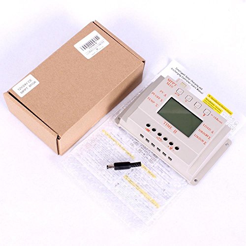 Zeit Licht Lcd 10A MPPT Solar Panel Batterieregler Laderegler - 4